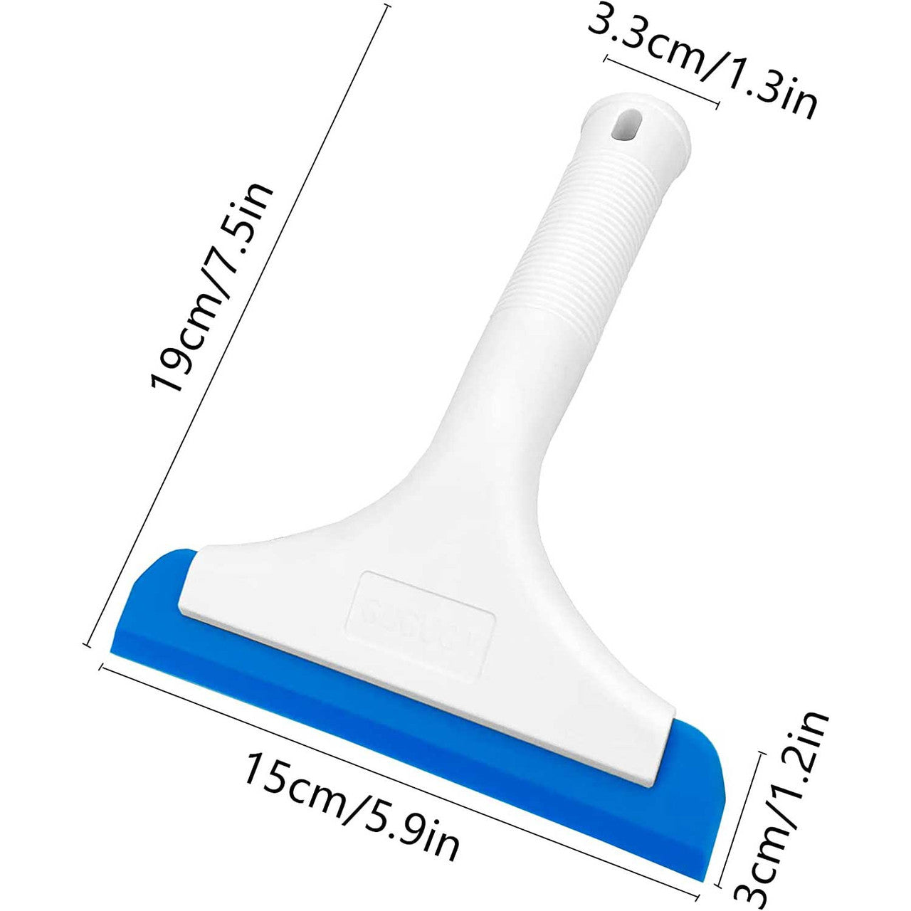 Handheld Silicone Blade Scraper for Aquarium Glass Cleaning